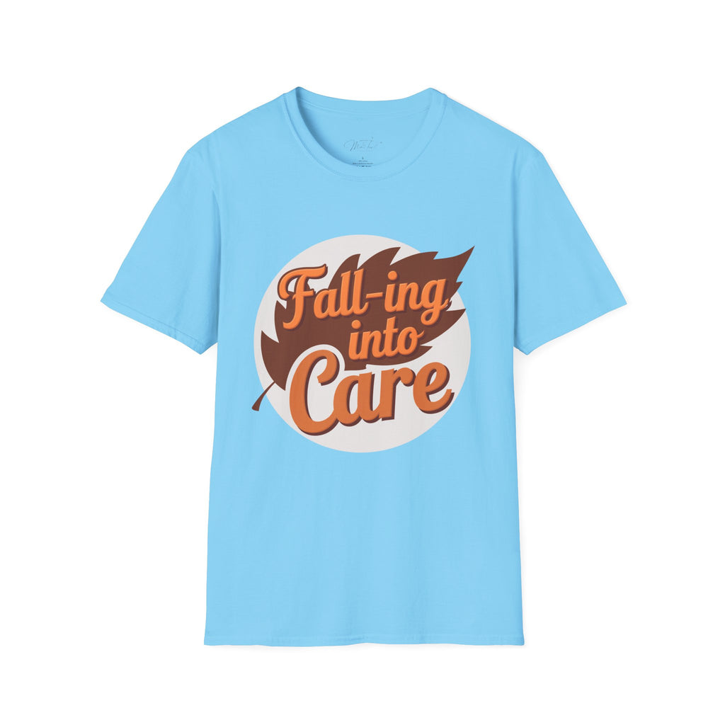 Fall into Science T-Shirt – Perfect for Medical Lab Technicians! (Unisex Softstyle T-Shirt)