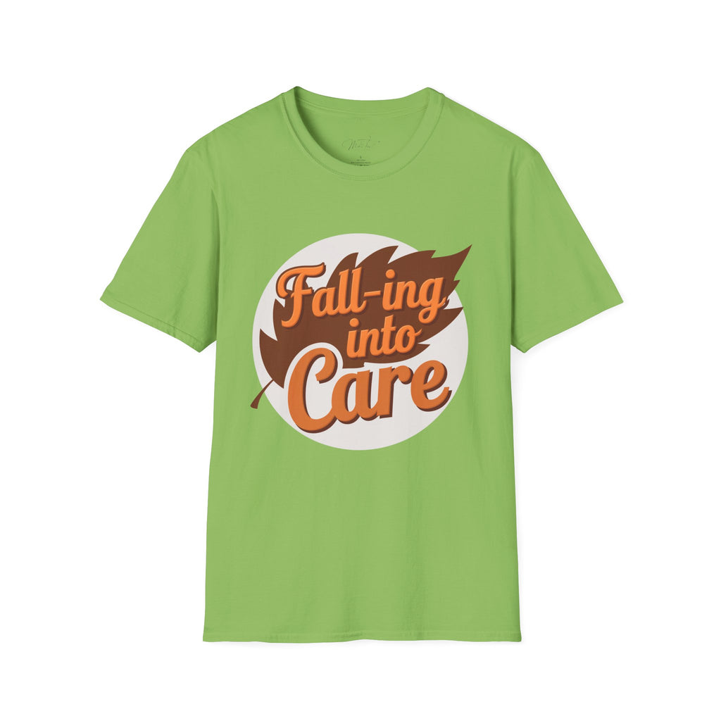 Fall into Science T-Shirt – Perfect for Medical Lab Technicians! (Unisex Softstyle T-Shirt)