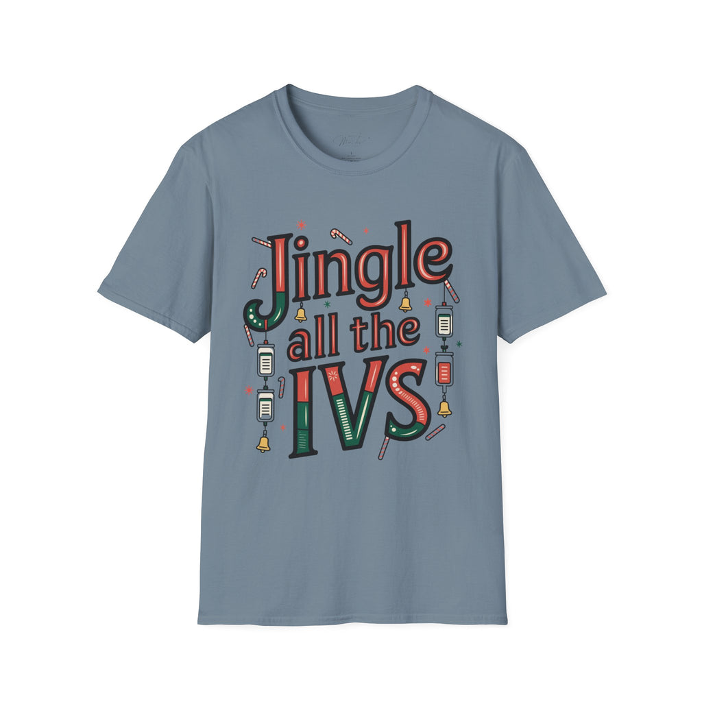 Jingle All the IVs Holiday T-Shirt
