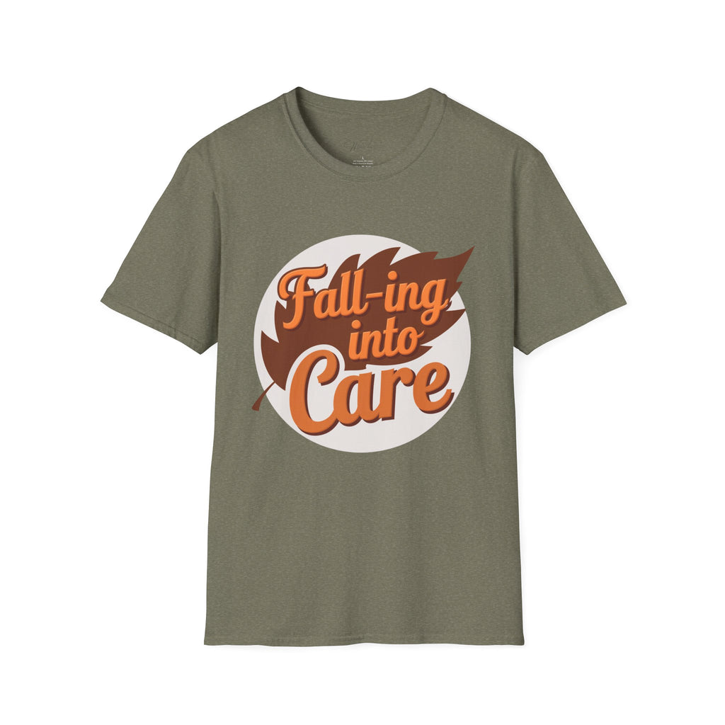 Fall into Science T-Shirt – Perfect for Medical Lab Technicians! (Unisex Softstyle T-Shirt)