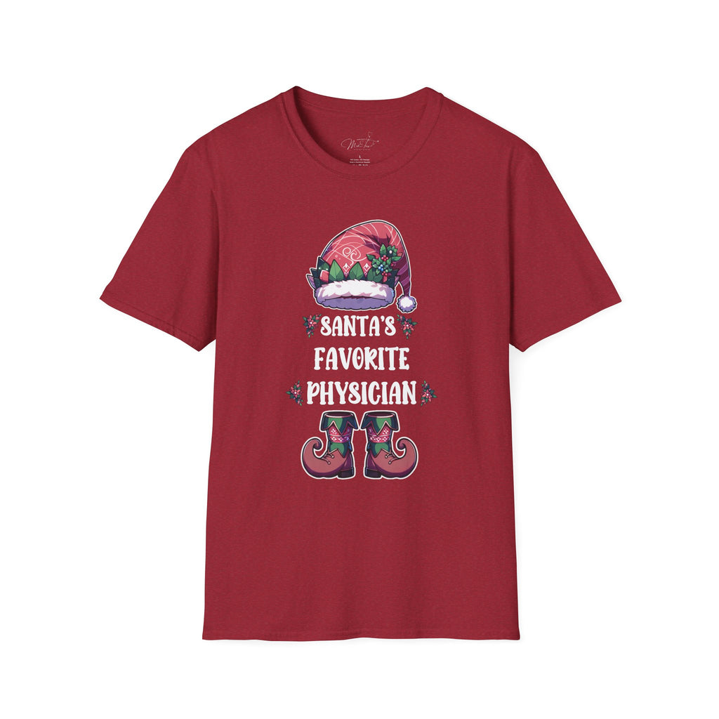 Santa's Favorite Physician Holiday T-Shirt
