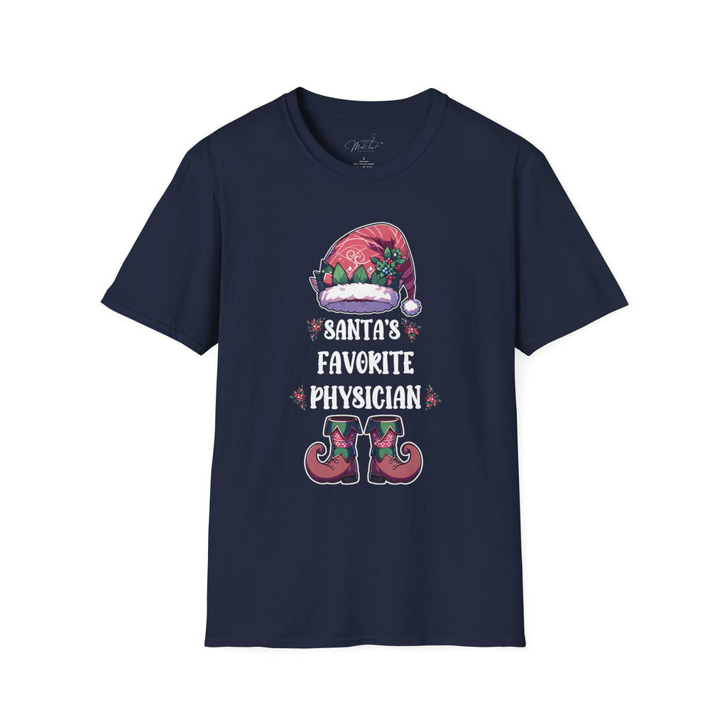Santa's Favorite Physician Holiday T-Shirt