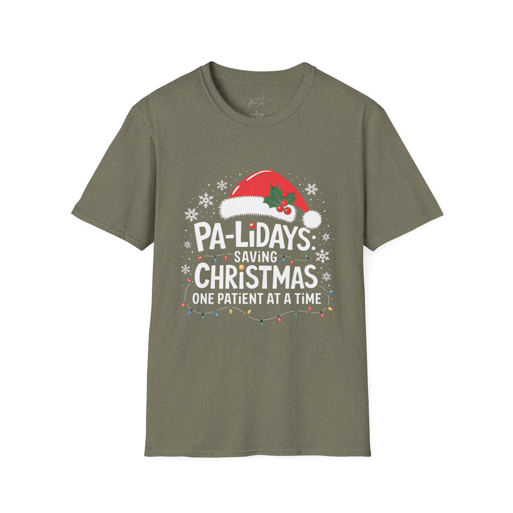 PA-lidays Christmas T-Shirt – Saving Christmas One Patient at a Time