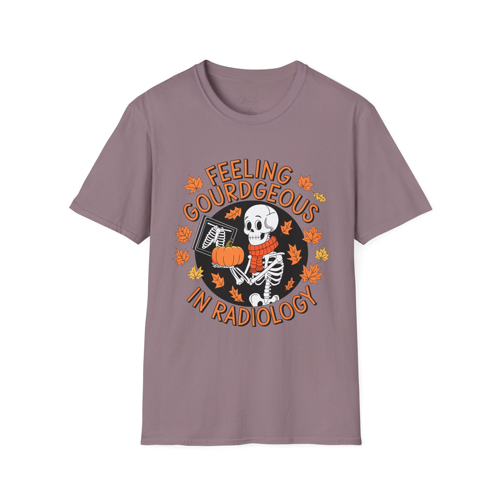 Feeling Gourdgeous in Radiology T-Shirt – Fall Fun for Radiology Pros! (Unisex Softstyle T-Shirt)