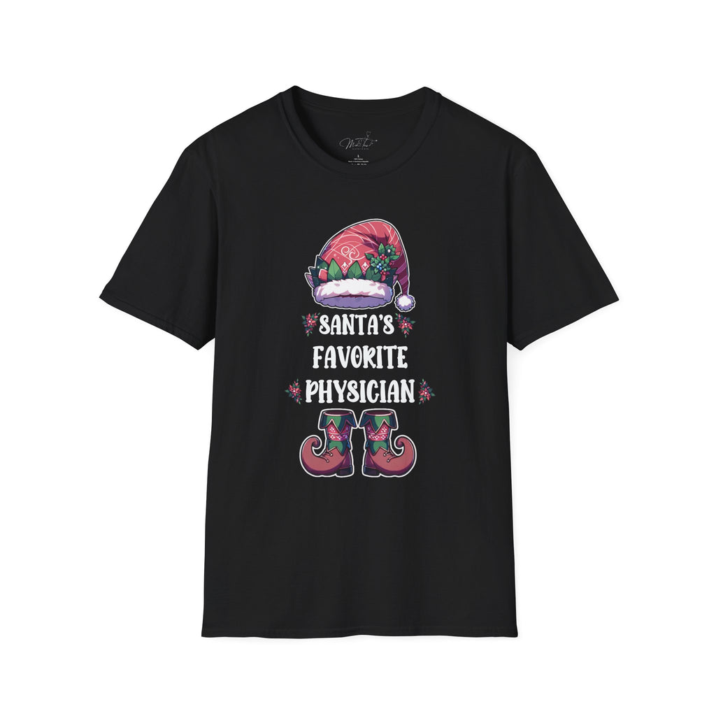 Santa's Favorite Physician Holiday T-Shirt
