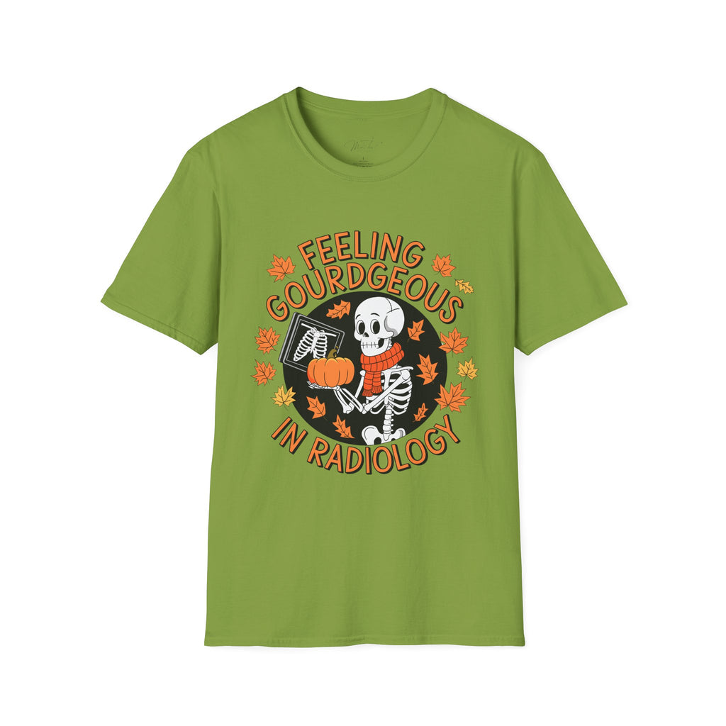 Feeling Gourdgeous in Radiology T-Shirt – Fall Fun for Radiology Pros! (Unisex Softstyle T-Shirt)