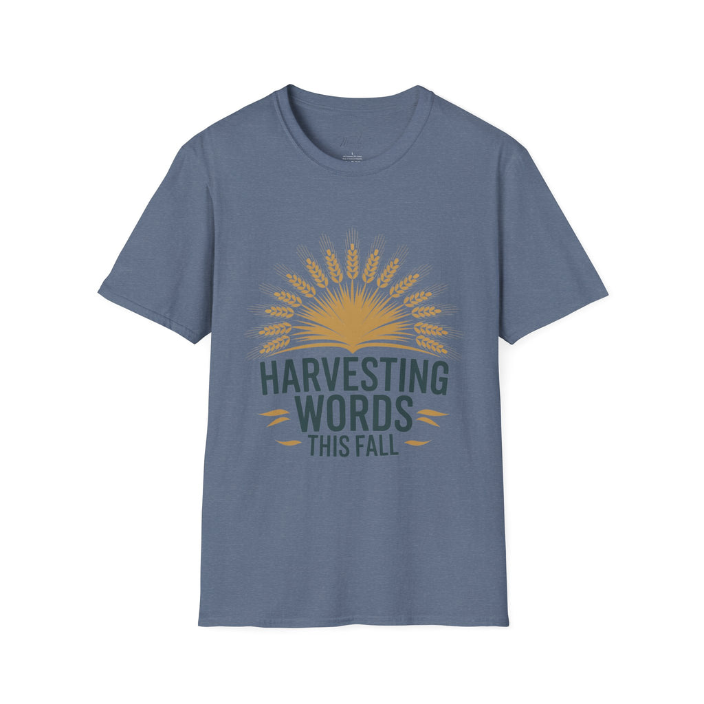 Harvesting Words This Fall" T-Shirt – A Perfect Tee for Speech-Language Pathologists! (Unisex Softstyle T-Shirt)
