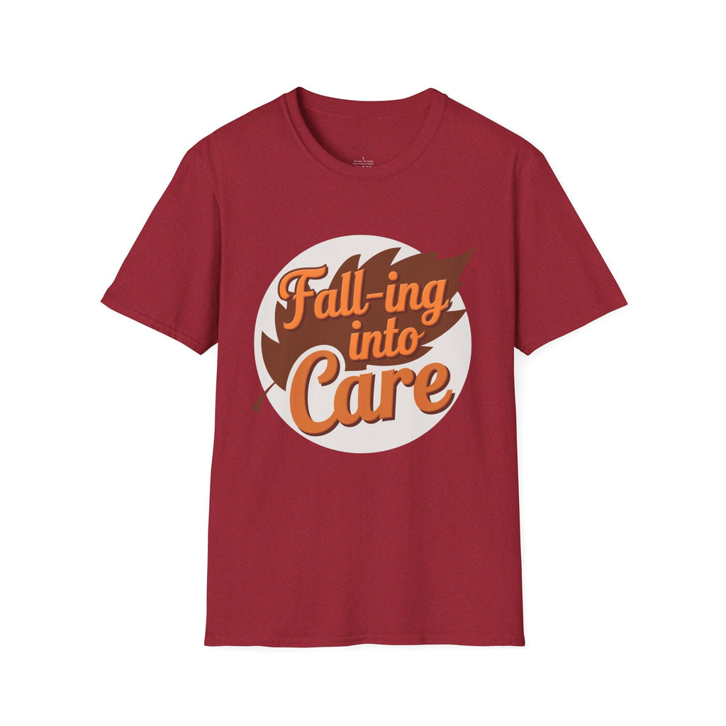 Fall into Science T-Shirt – Perfect for Medical Lab Technicians! (Unisex Softstyle T-Shirt)