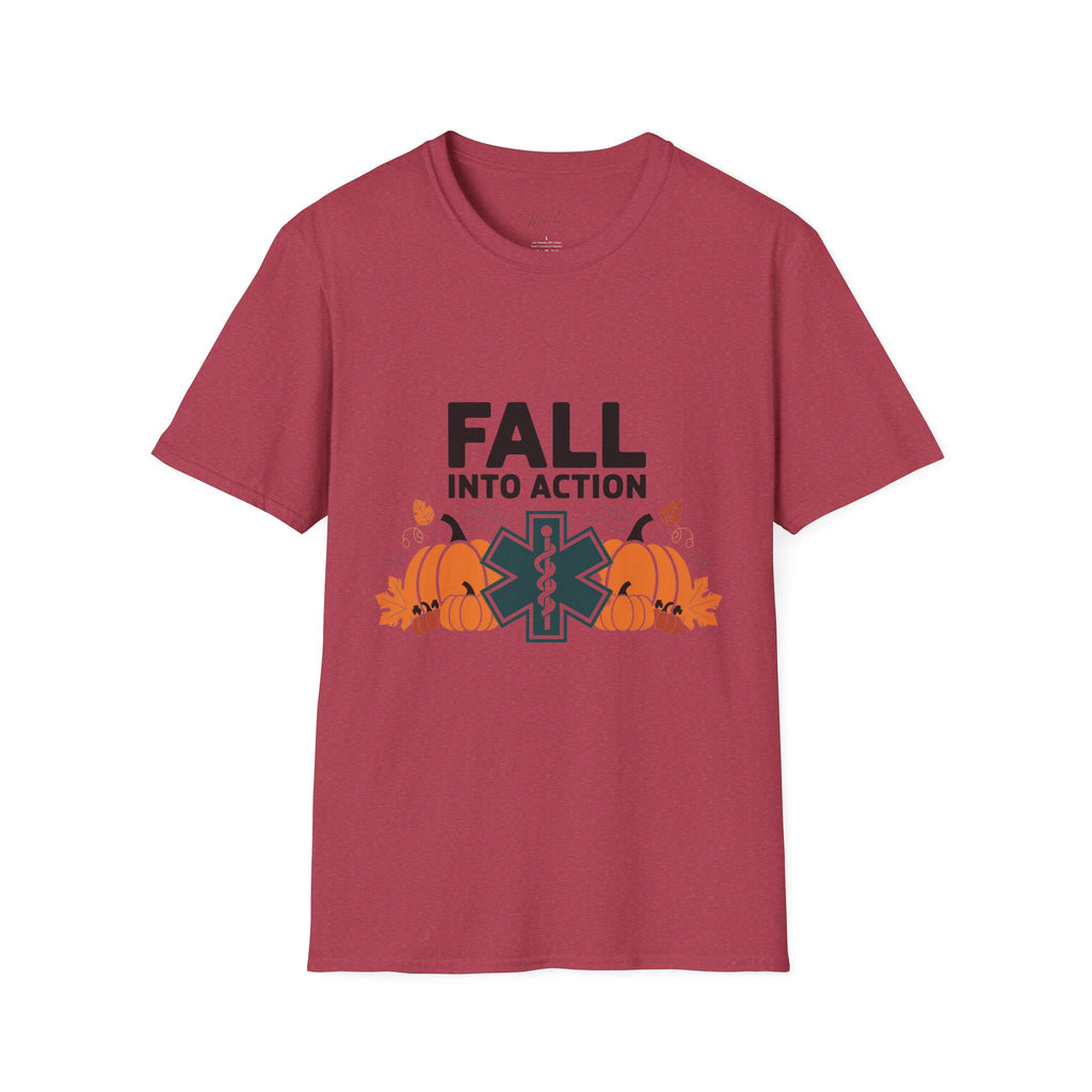 Fall Into Action Paramedic T-Shirt – Stay Ready for Every Season! (Unisex Softstyle T-Shirt)