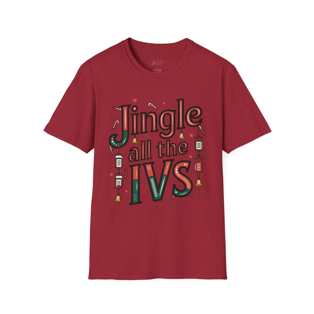 Jingle All the IVs Holiday T-Shirt