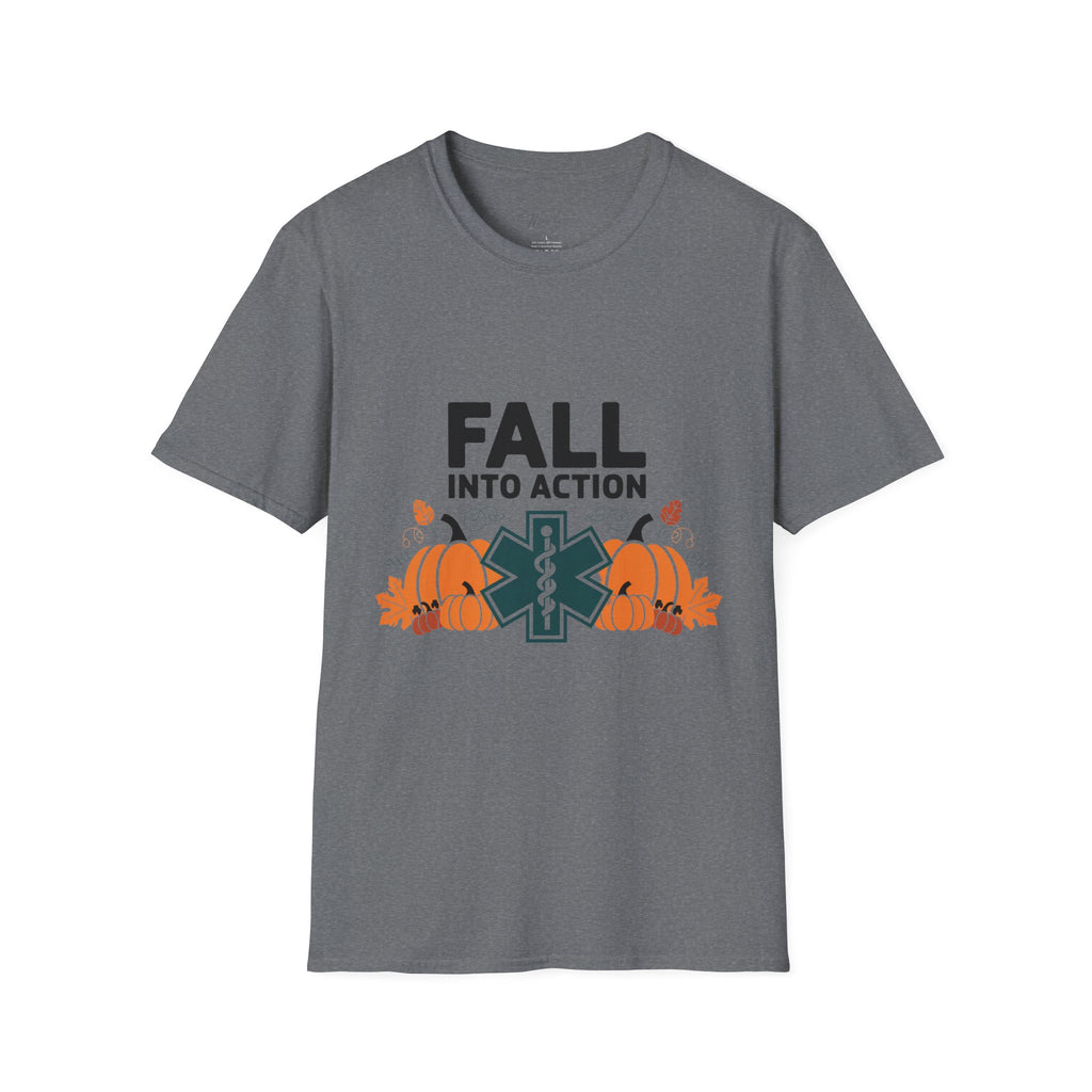 Fall Into Action Paramedic T-Shirt – Stay Ready for Every Season! (Unisex Softstyle T-Shirt)