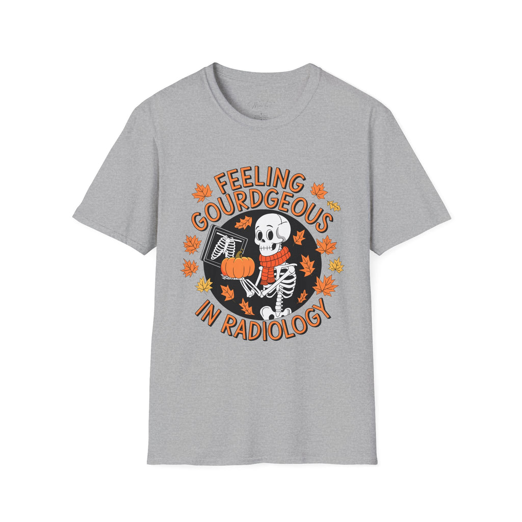 Feeling Gourdgeous in Radiology T-Shirt – Fall Fun for Radiology Pros! (Unisex Softstyle T-Shirt)