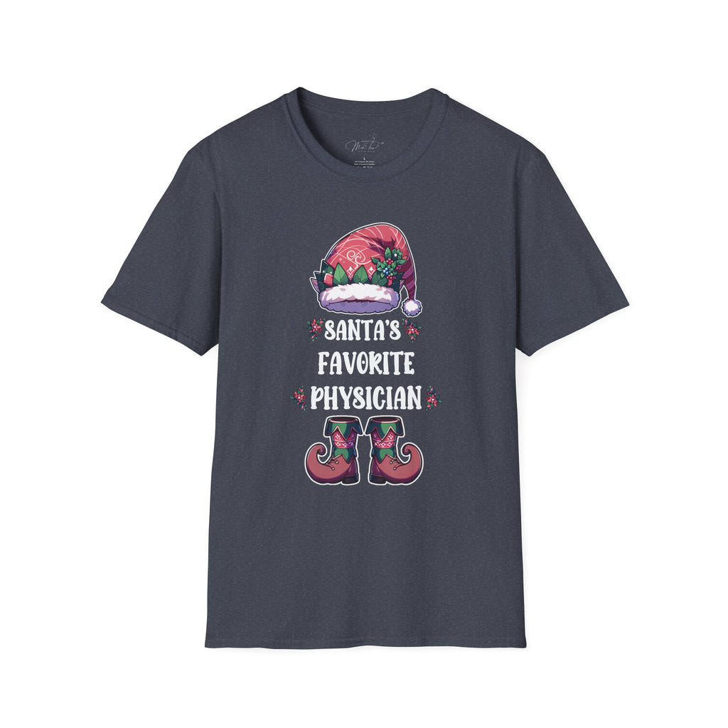 Santa's Favorite Physician Holiday T-Shirt