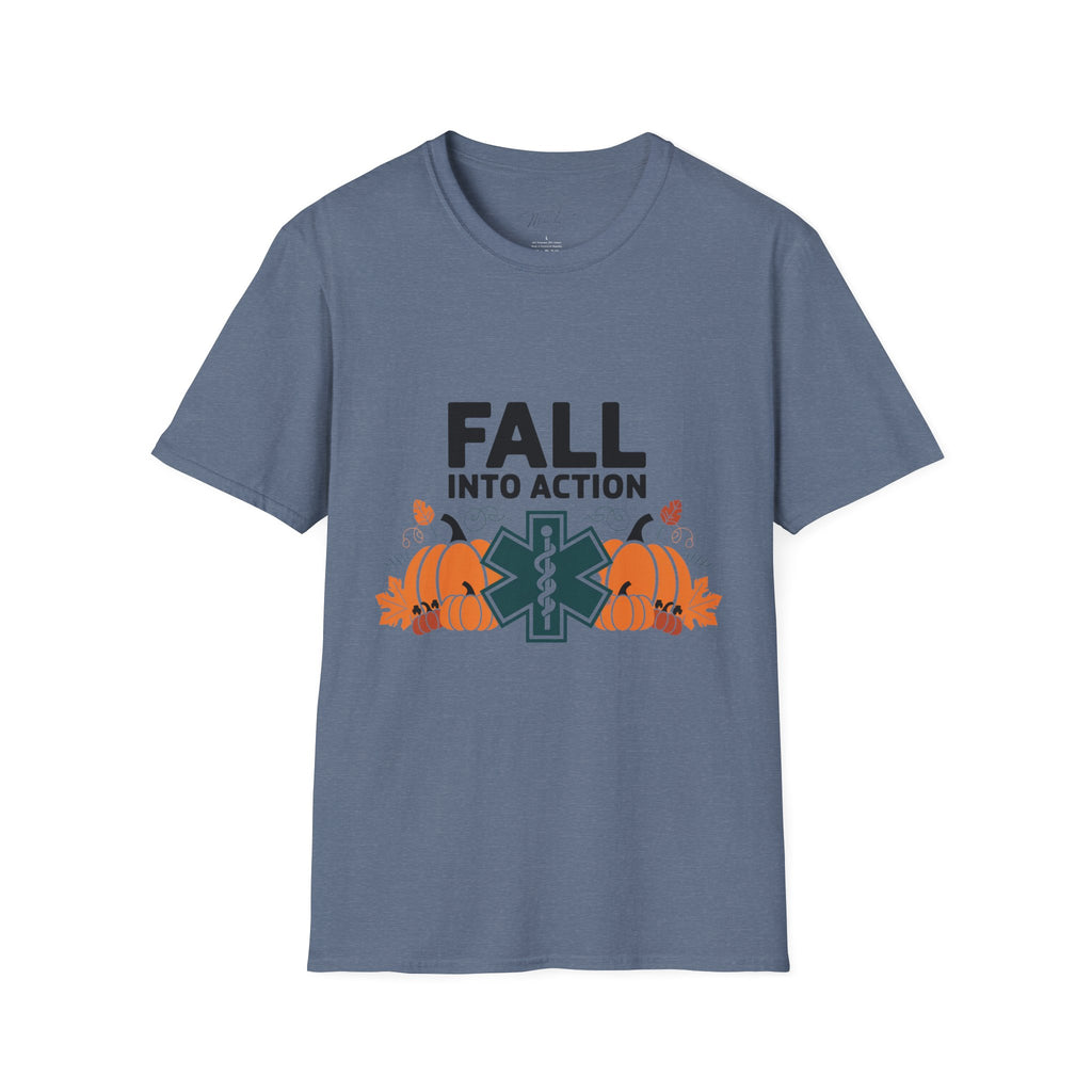 Fall Into Action Paramedic T-Shirt – Stay Ready for Every Season! (Unisex Softstyle T-Shirt)