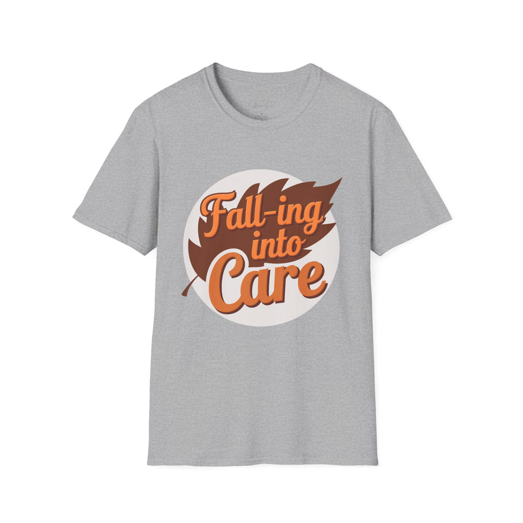 Fall into Science T-Shirt – Perfect for Medical Lab Technicians! (Unisex Softstyle T-Shirt)