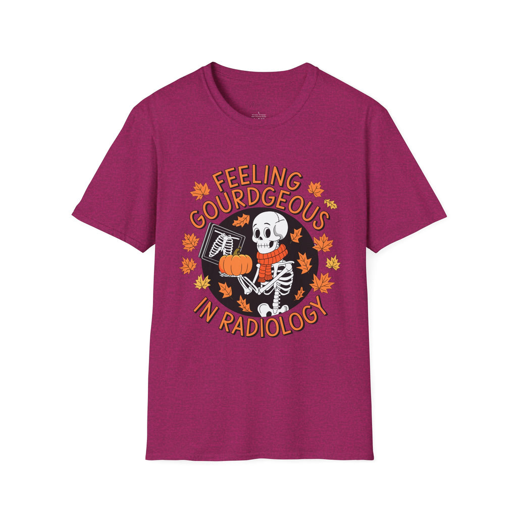 Feeling Gourdgeous in Radiology T-Shirt – Fall Fun for Radiology Pros! (Unisex Softstyle T-Shirt)