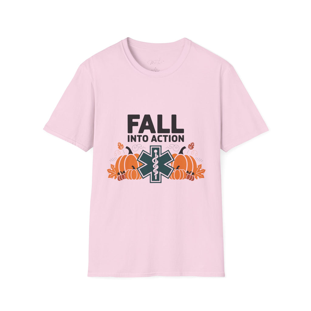 Fall Into Action Paramedic T-Shirt – Stay Ready for Every Season! (Unisex Softstyle T-Shirt)