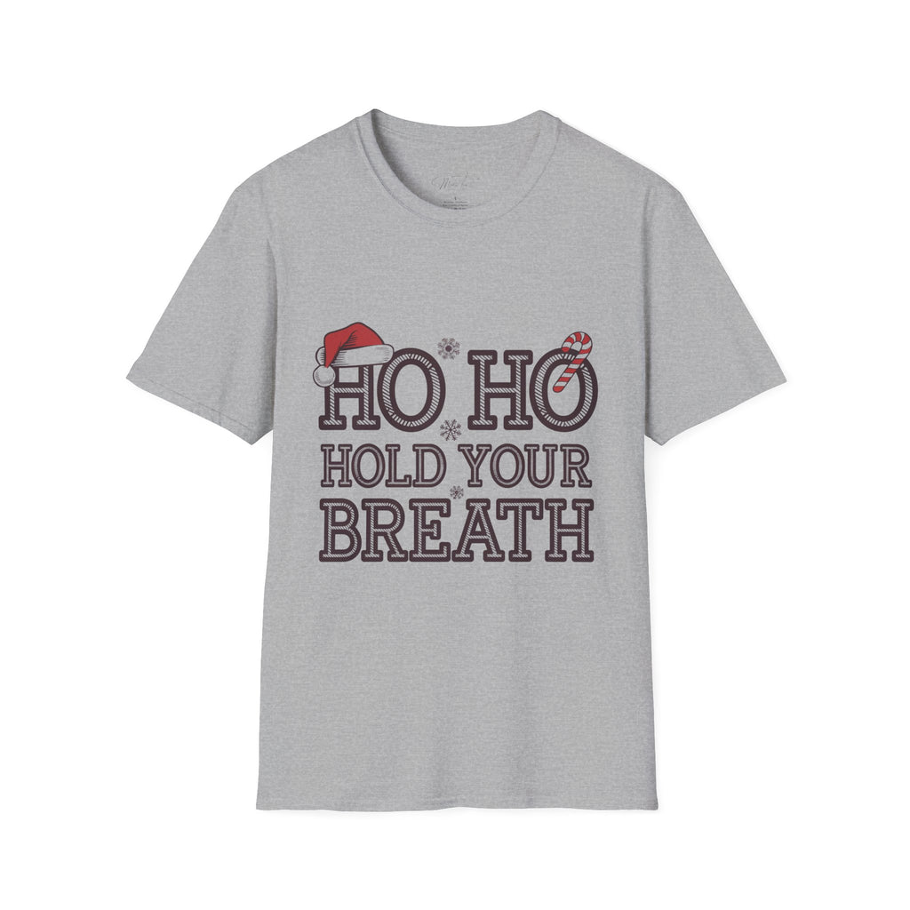 Ho Ho Hold Your Breath Christmas Respiratory Therapy T-Shirt