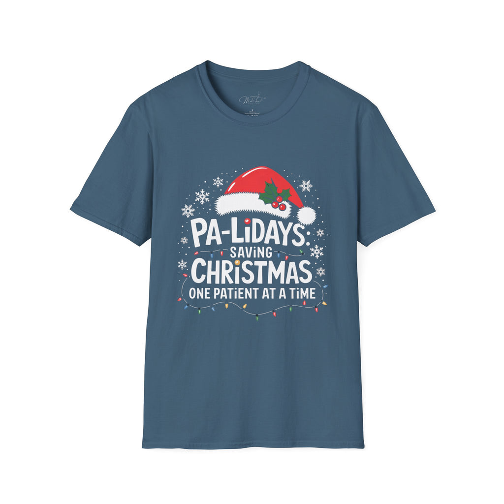 PA-lidays Christmas T-Shirt – Saving Christmas One Patient at a Time