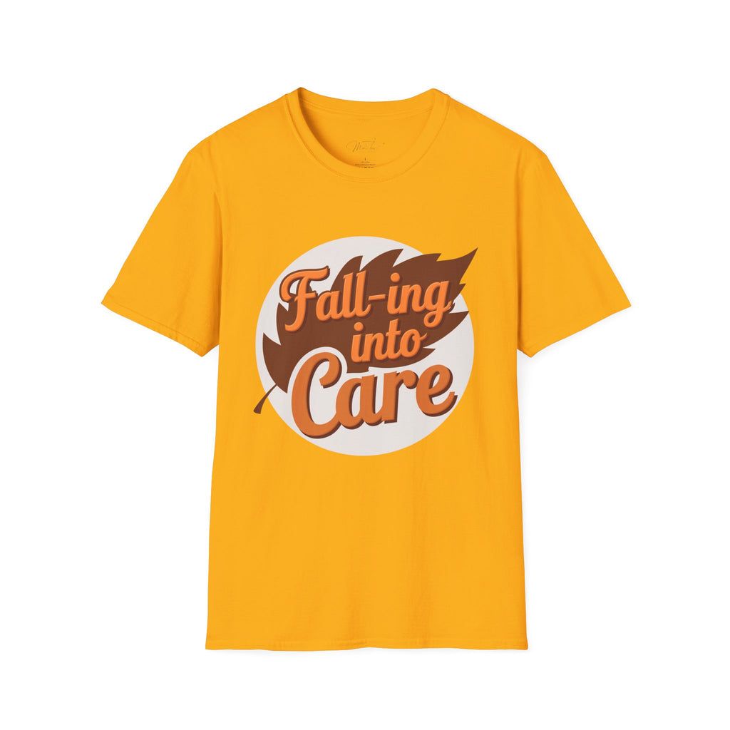 Fall into Science T-Shirt – Perfect for Medical Lab Technicians! (Unisex Softstyle T-Shirt)