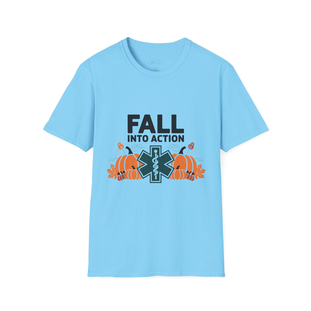 Fall Into Action Paramedic T-Shirt – Stay Ready for Every Season! (Unisex Softstyle T-Shirt)