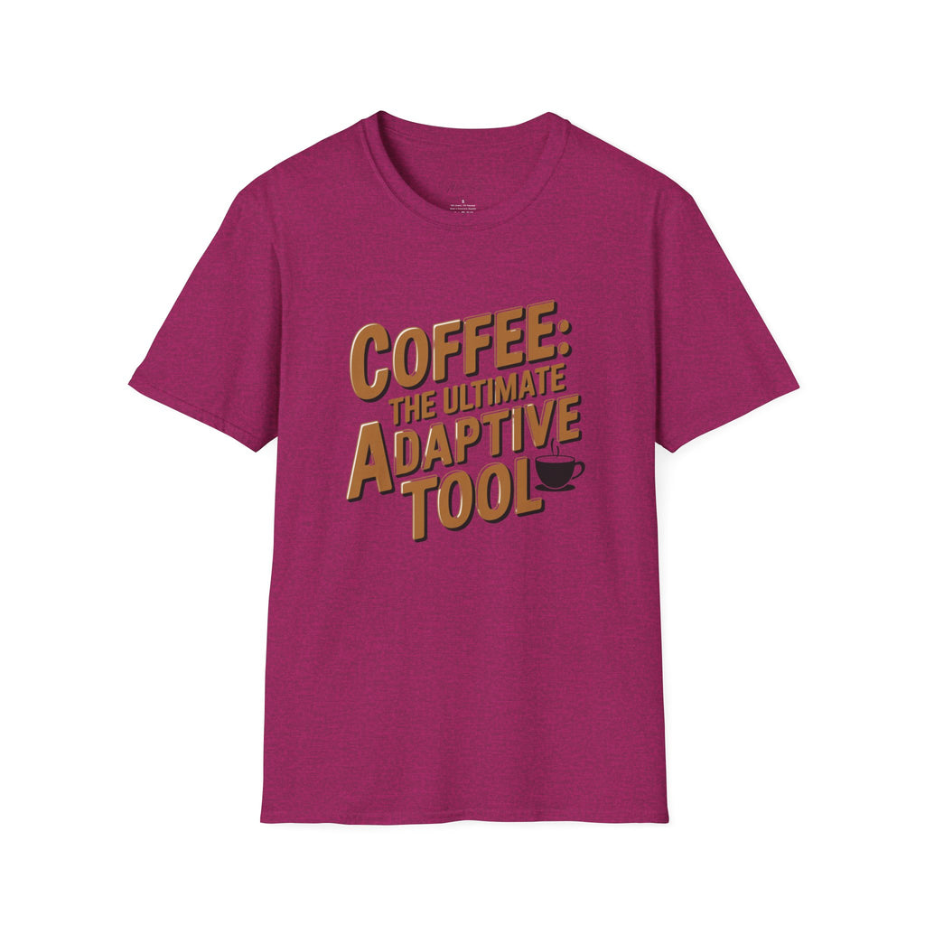 Coffee: The Ultimate Adaptive Tool T-Shirt – For Occupational Therapists Who Power Through with Coffee! (Unisex Softstyle T-Shirt)