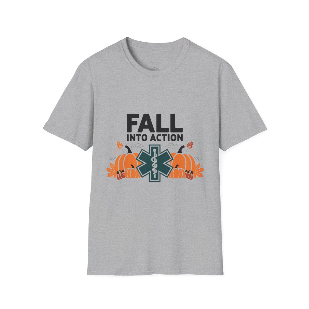 Fall Into Action Paramedic T-Shirt – Stay Ready for Every Season! (Unisex Softstyle T-Shirt)