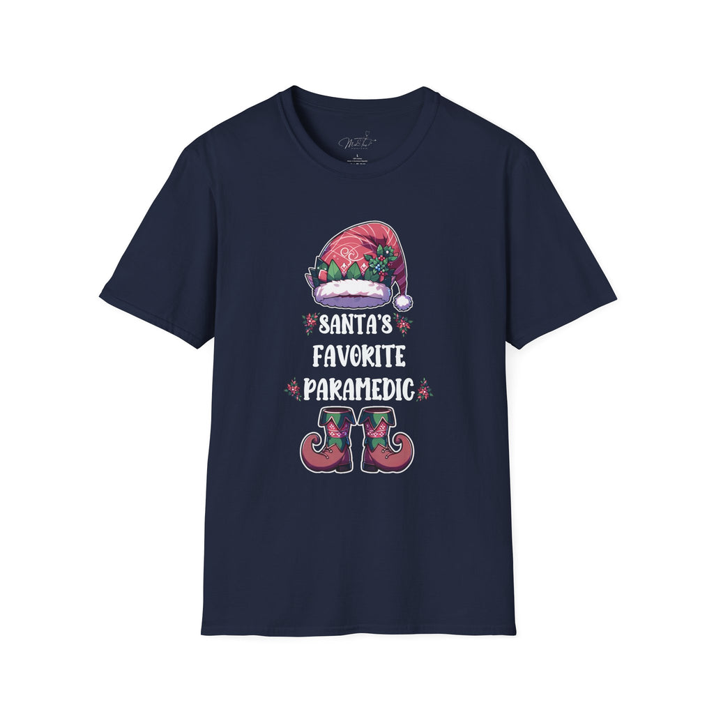 Santa's Favorite Paramedic Holiday T-Shirt