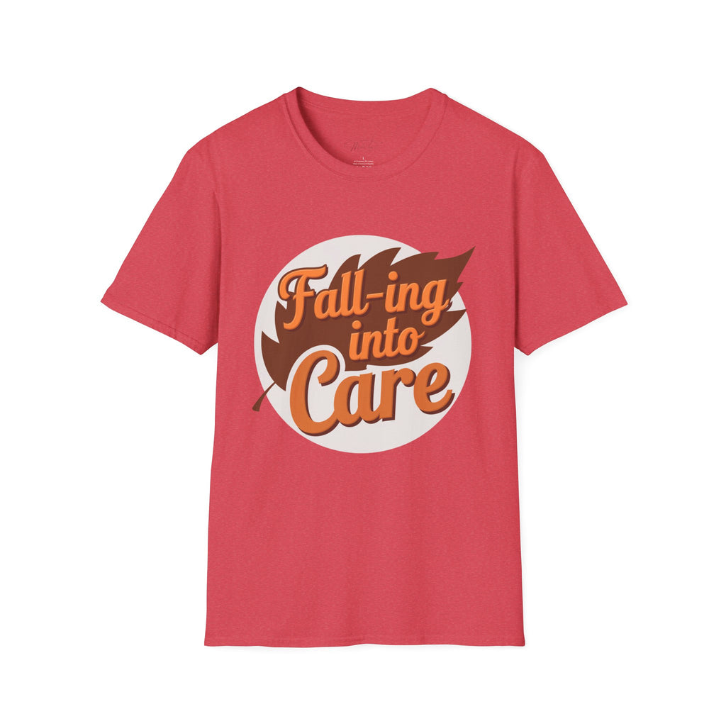 Fall into Science T-Shirt – Perfect for Medical Lab Technicians! (Unisex Softstyle T-Shirt)