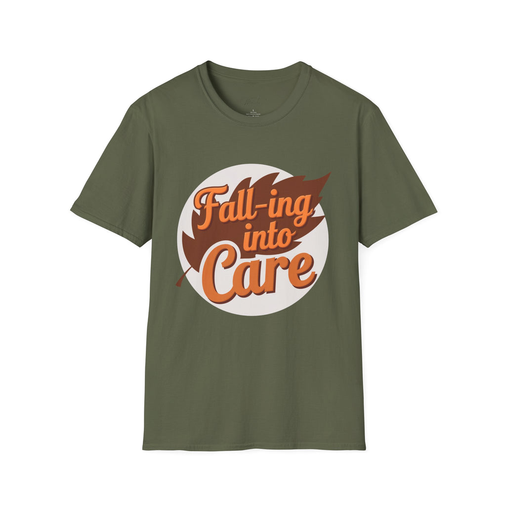 Fall into Science T-Shirt – Perfect for Medical Lab Technicians! (Unisex Softstyle T-Shirt)