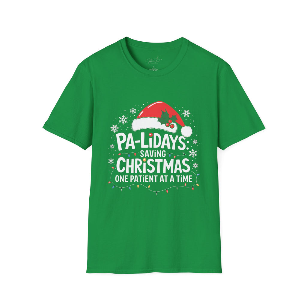 PA-lidays Christmas T-Shirt – Saving Christmas One Patient at a Time