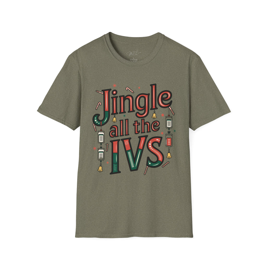 Jingle All the IVs Holiday T-Shirt